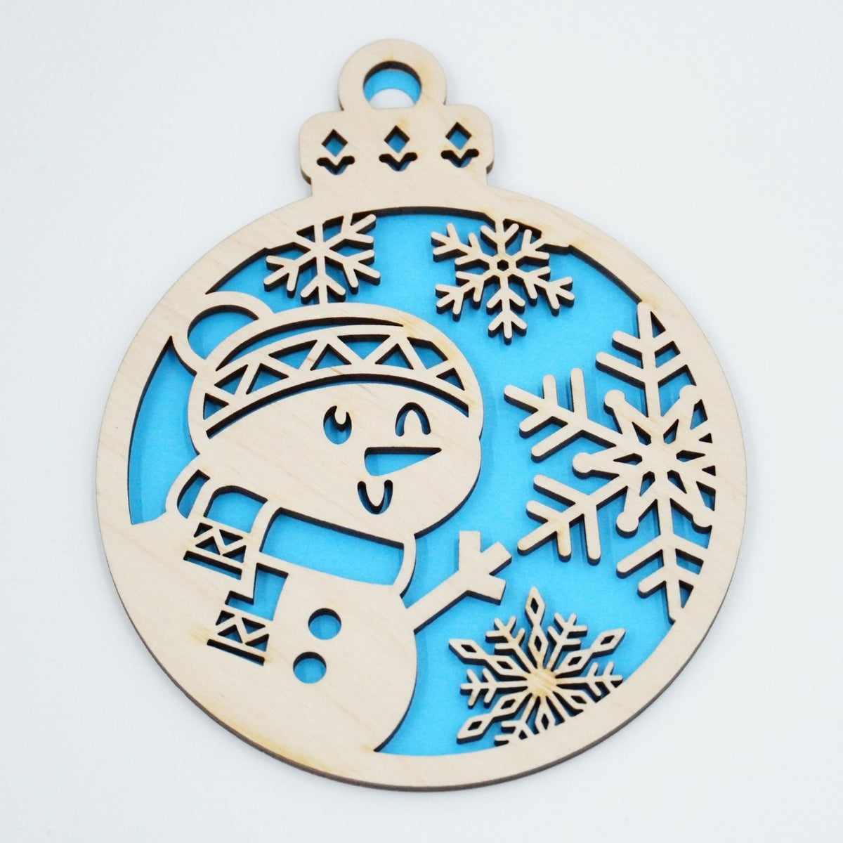 Christbaumschmuck "Schneemann" - RJC - Circle