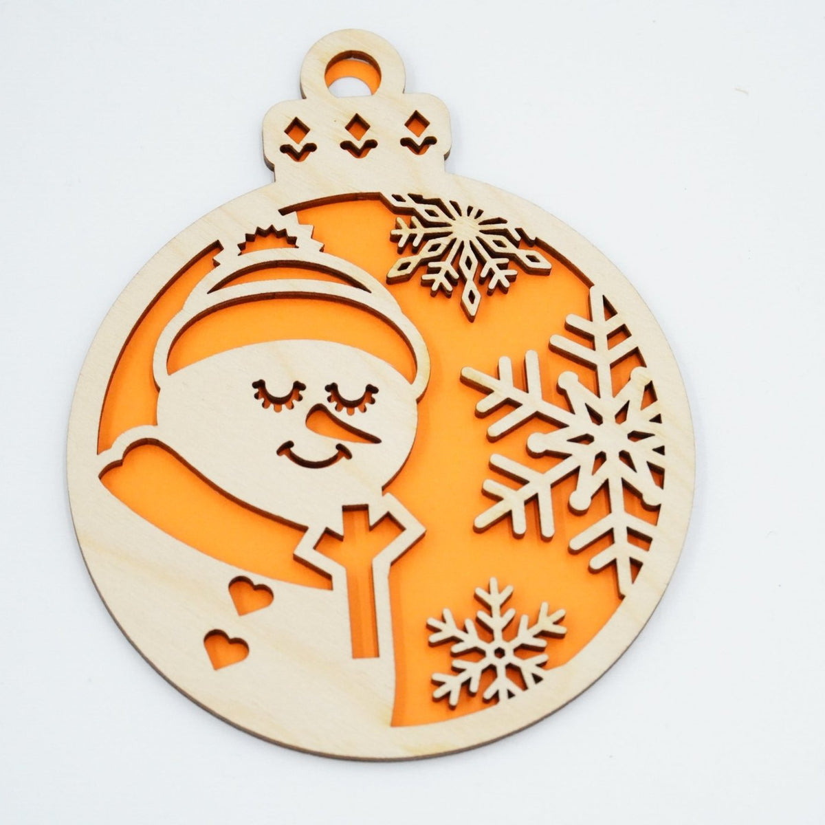 Christbaumschmuck "Schneemann" - RJC - Circle