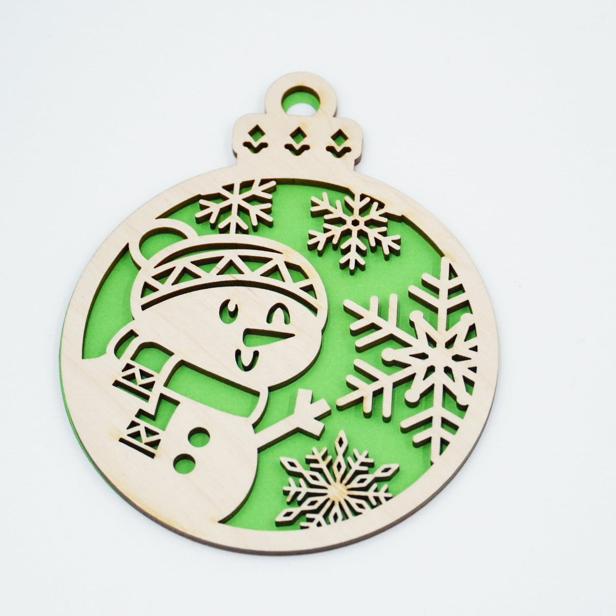 Christbaumschmuck "Schneemann" - RJC - Circle