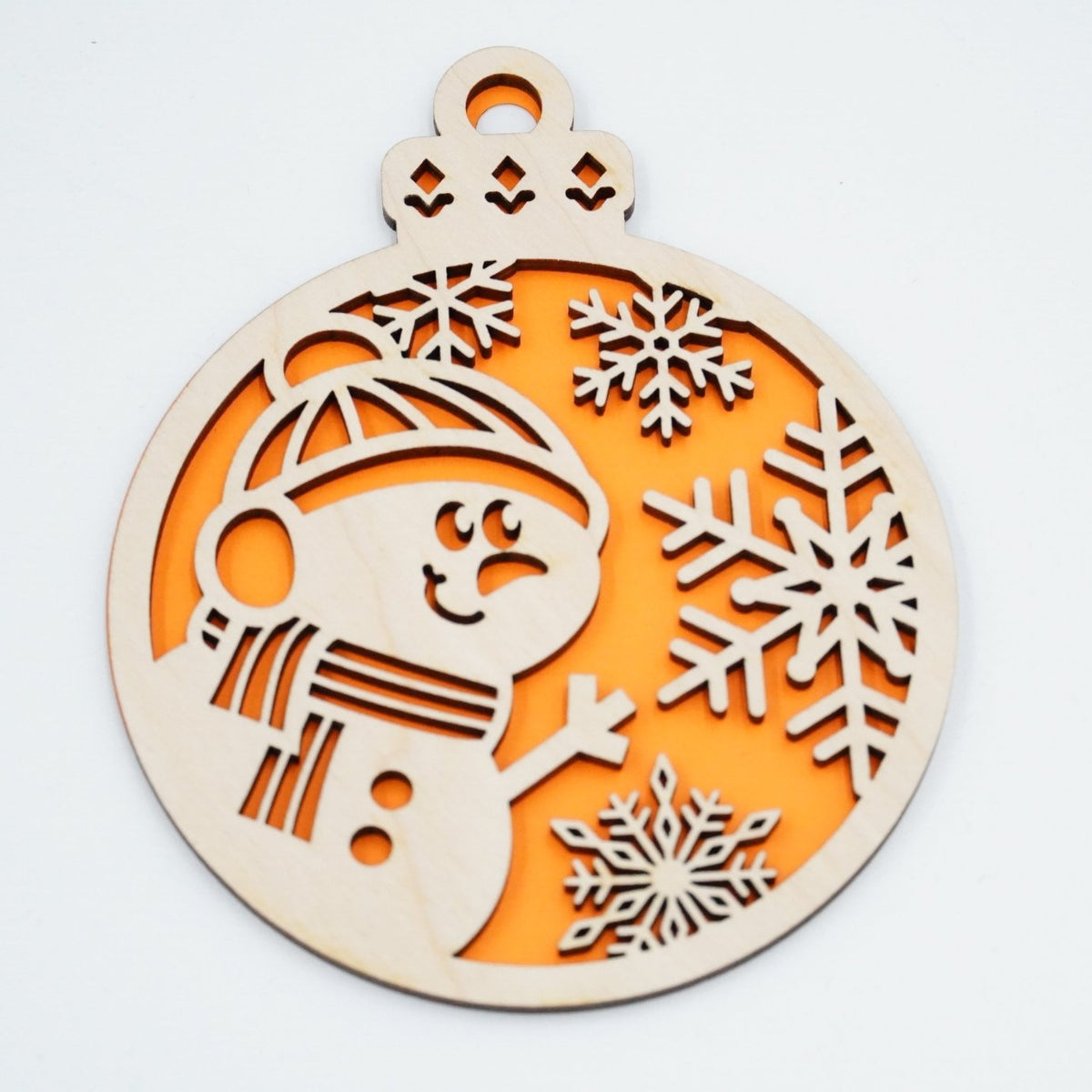 Christbaumschmuck "Schneemann" - RJC - Circle