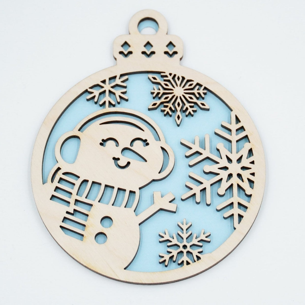 Christbaumschmuck "Schneemann" - RJC - Circle