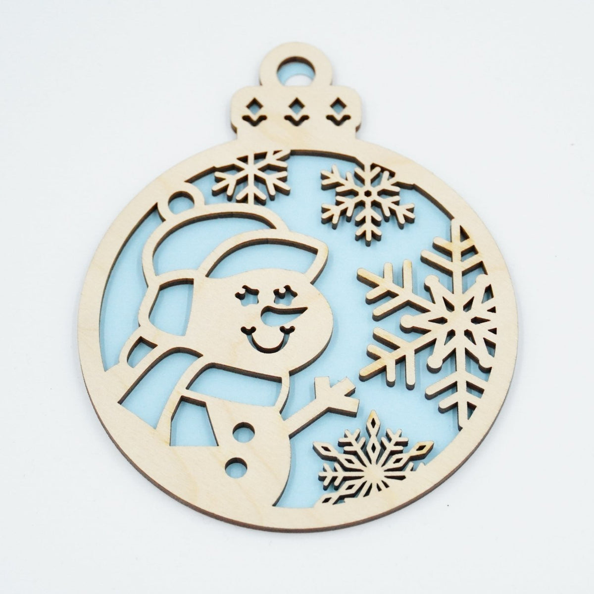 Christbaumschmuck "Schneemann" - RJC - Circle