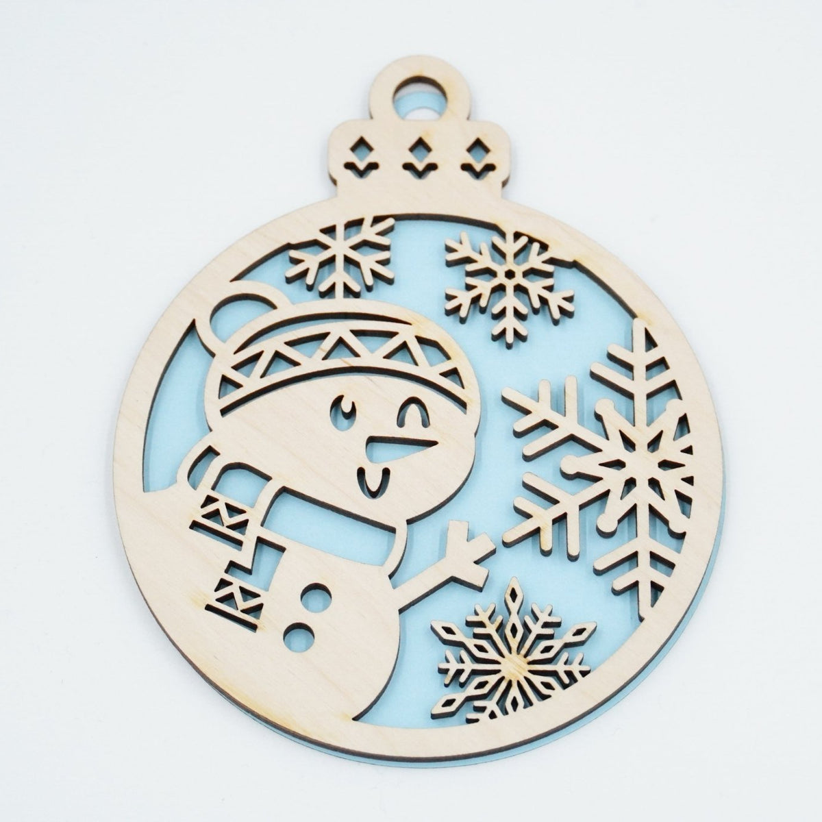 Christbaumschmuck "Schneemann" - RJC - Circle