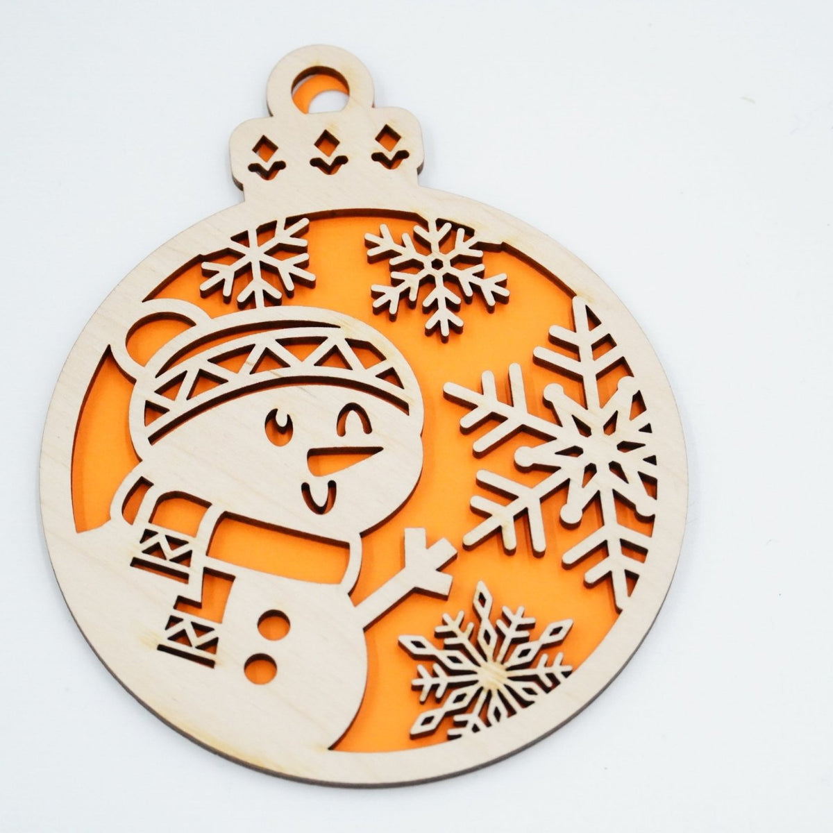 Christbaumschmuck "Schneemann" - RJC - Circle