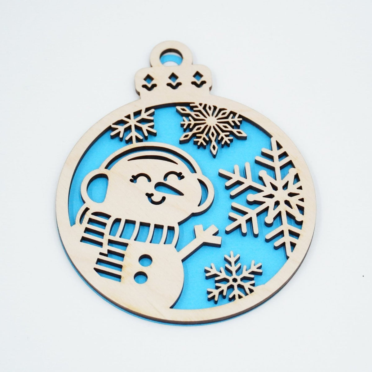 Christbaumschmuck "Schneemann" - RJC - Circle