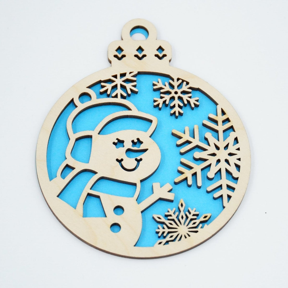 Christbaumschmuck "Schneemann" - RJC - Circle