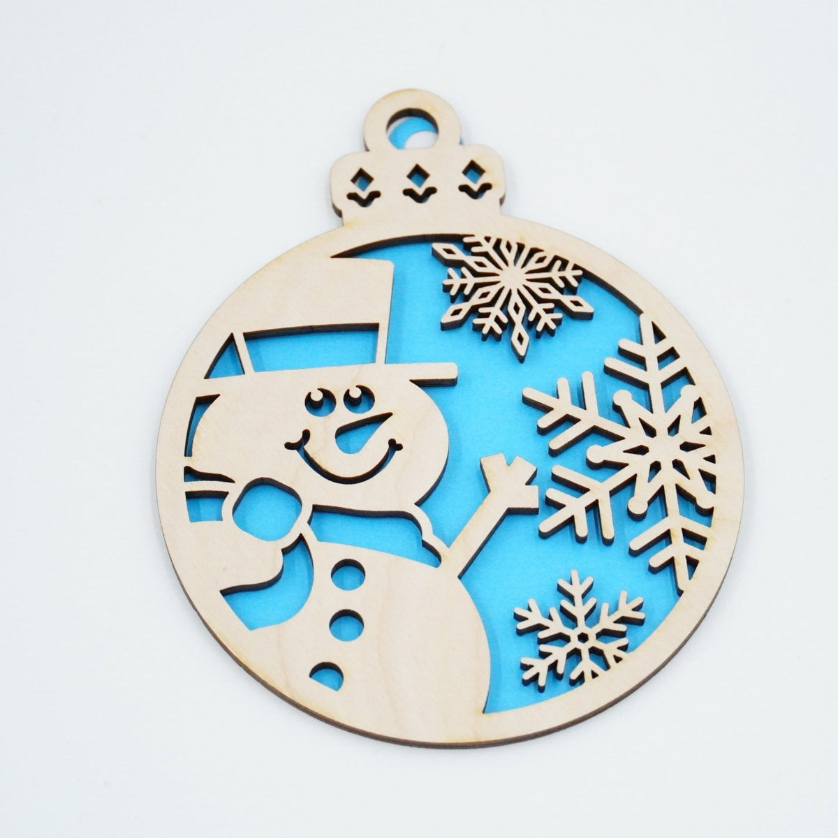 Christbaumschmuck "Schneemann" - RJC - Circle