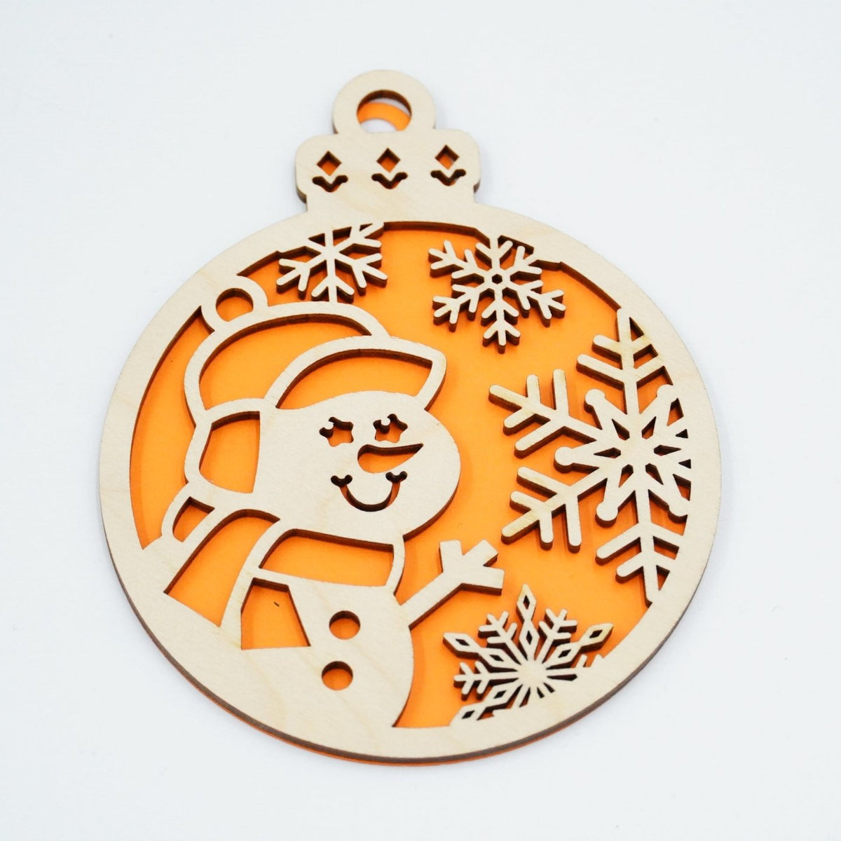 Christbaumschmuck "Schneemann" - RJC - Circle