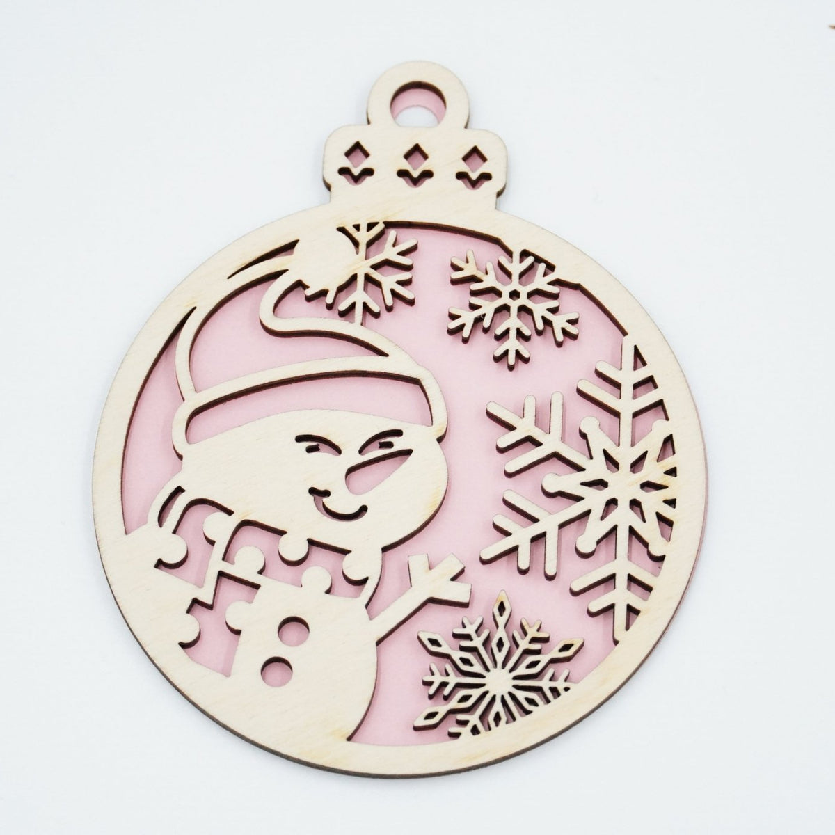 Christbaumschmuck "Schneemann" - RJC - Circle