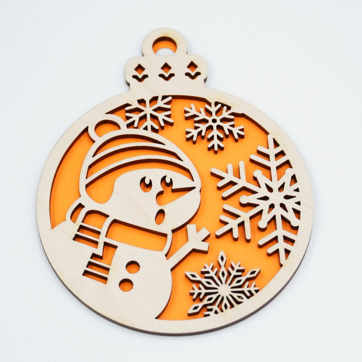Christbaumschmuck "Schneemann" - RJC - Circle