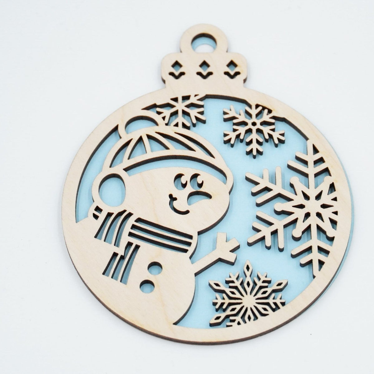Christbaumschmuck "Schneemann" - RJC - Circle