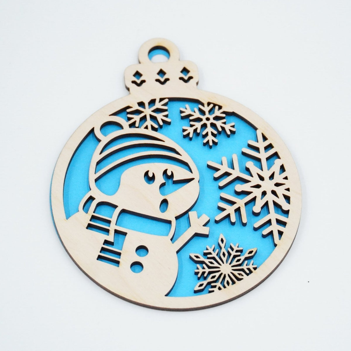 Christbaumschmuck "Schneemann" - RJC - Circle