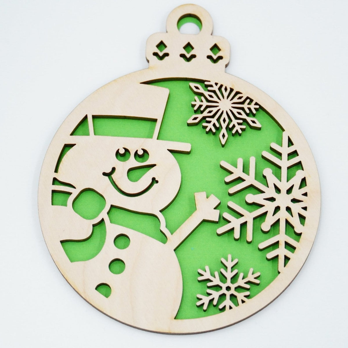 Christbaumschmuck "Schneemann" - RJC - Circle