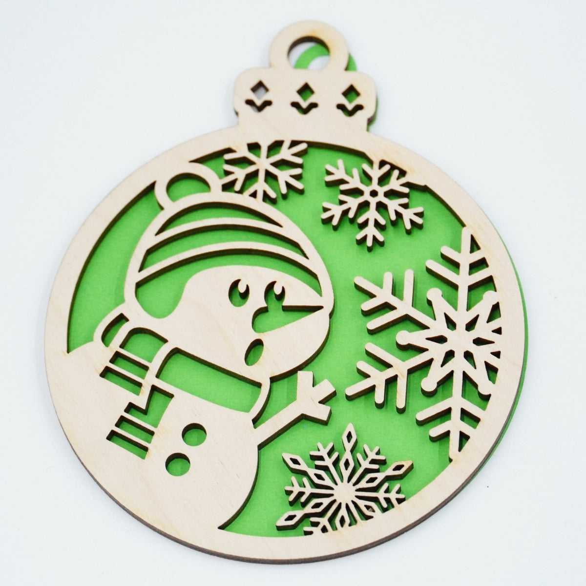 Christbaumschmuck "Schneemann" - RJC - Circle