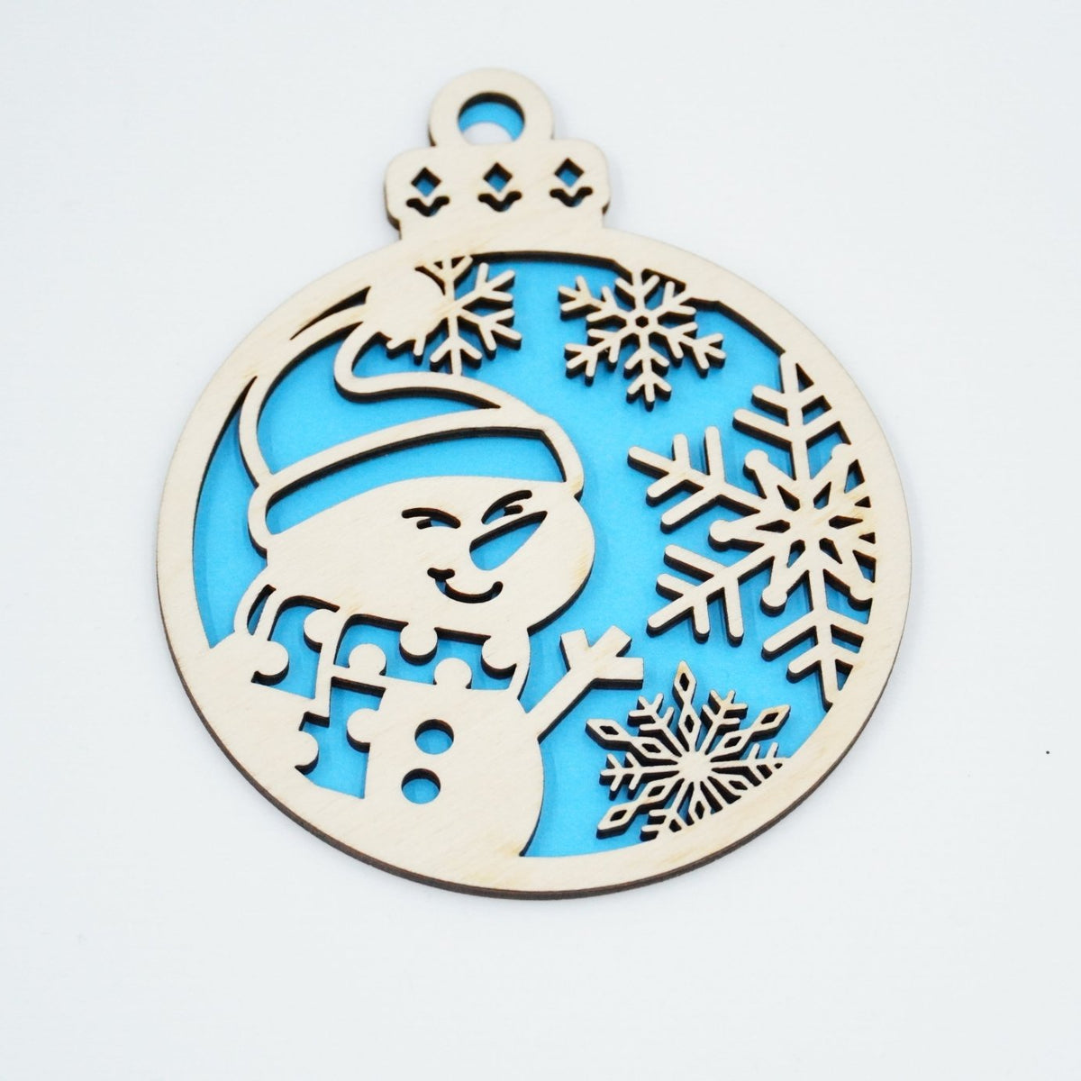 Christbaumschmuck "Schneemann" - RJC - Circle