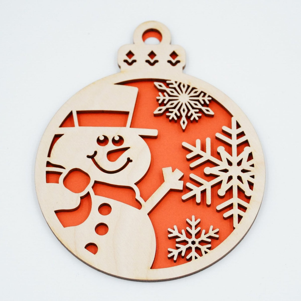Christbaumschmuck "Schneemann" - RJC - Circle