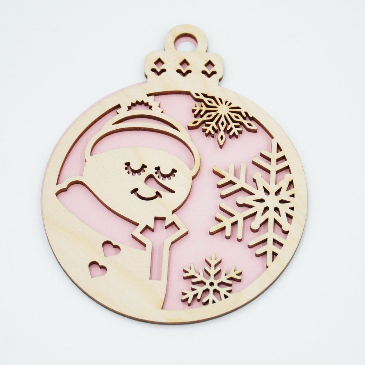 Christbaumschmuck "Schneemann" - RJC - Circle