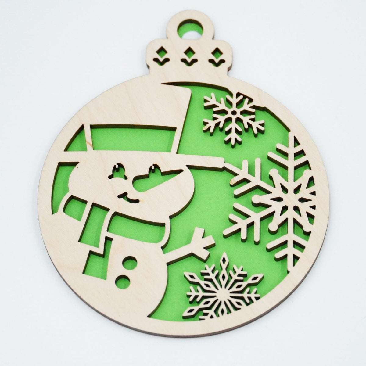 Christbaumschmuck "Schneemann" - RJC - Circle