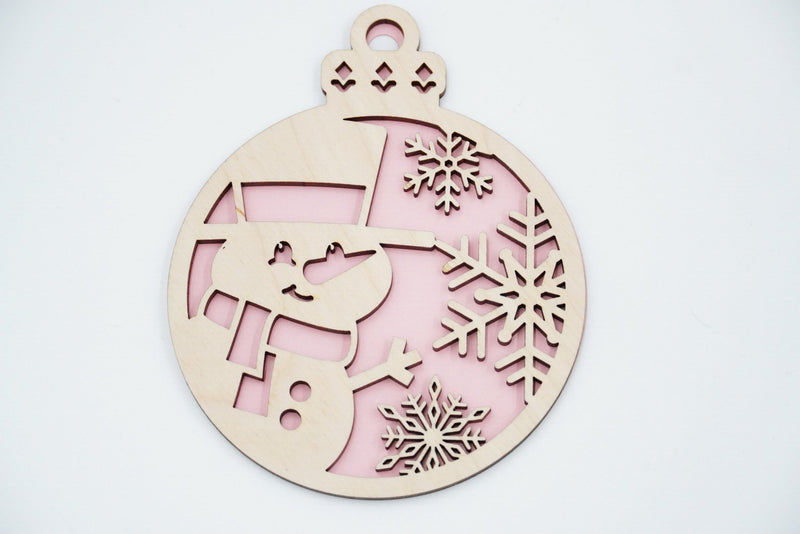 Christbaumschmuck "Schneemann" - RJC - Circle