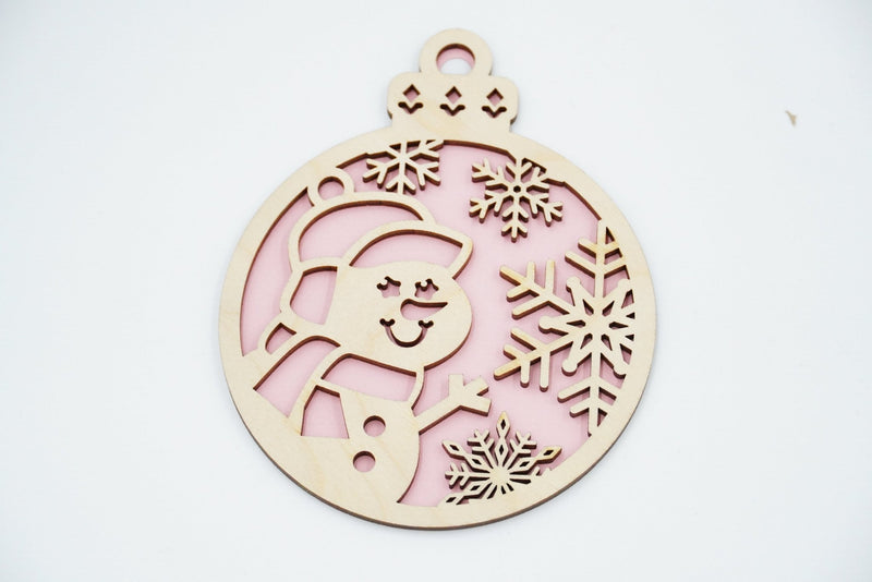 Christbaumschmuck "Schneemann" - RJC - Circle