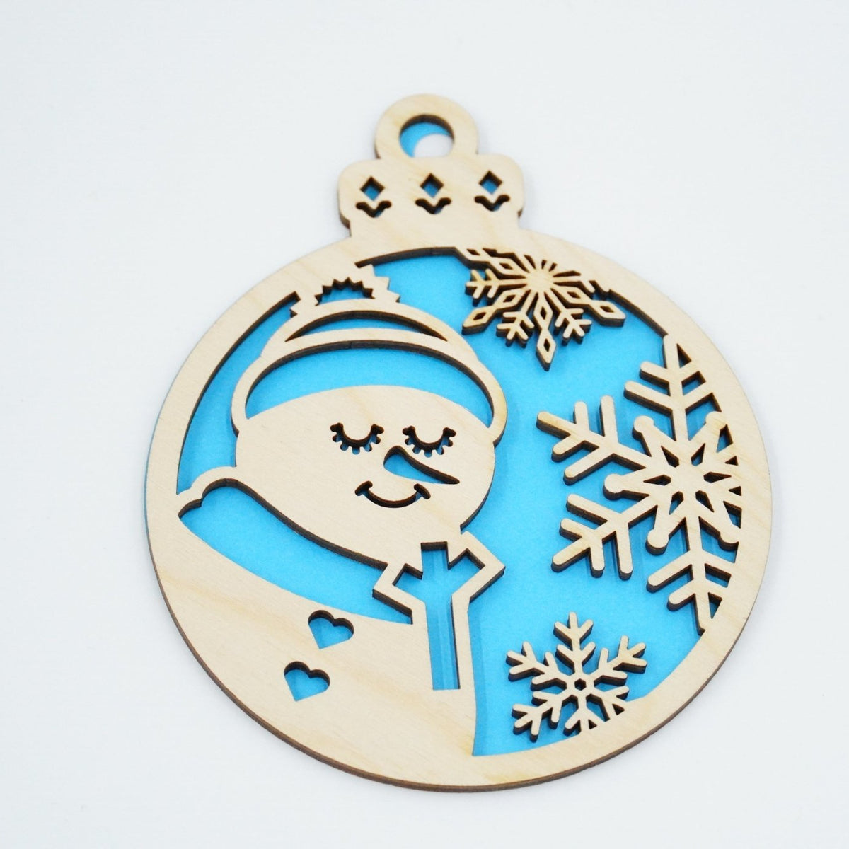 Christbaumschmuck "Schneemann" - RJC - Circle