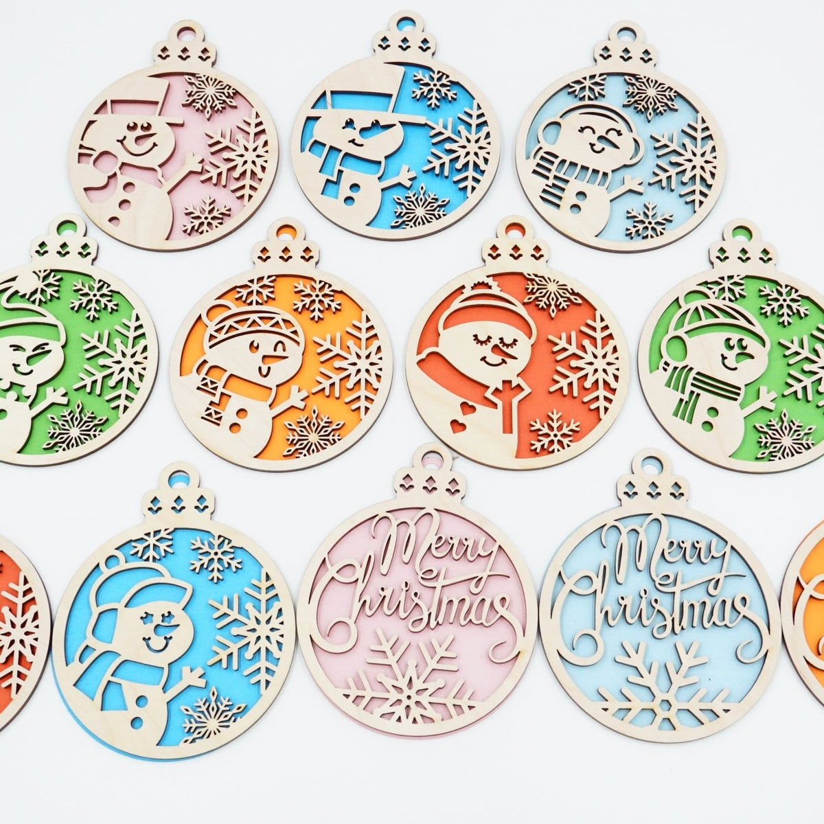 Christbaumschmuck "Schneemann" - RJC - Circle