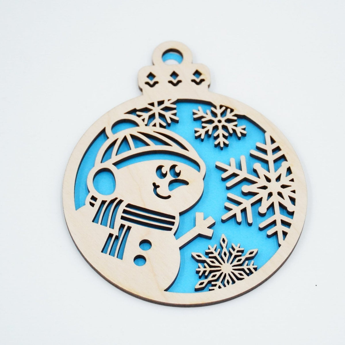 Christbaumschmuck "Schneemann" - RJC - Circle