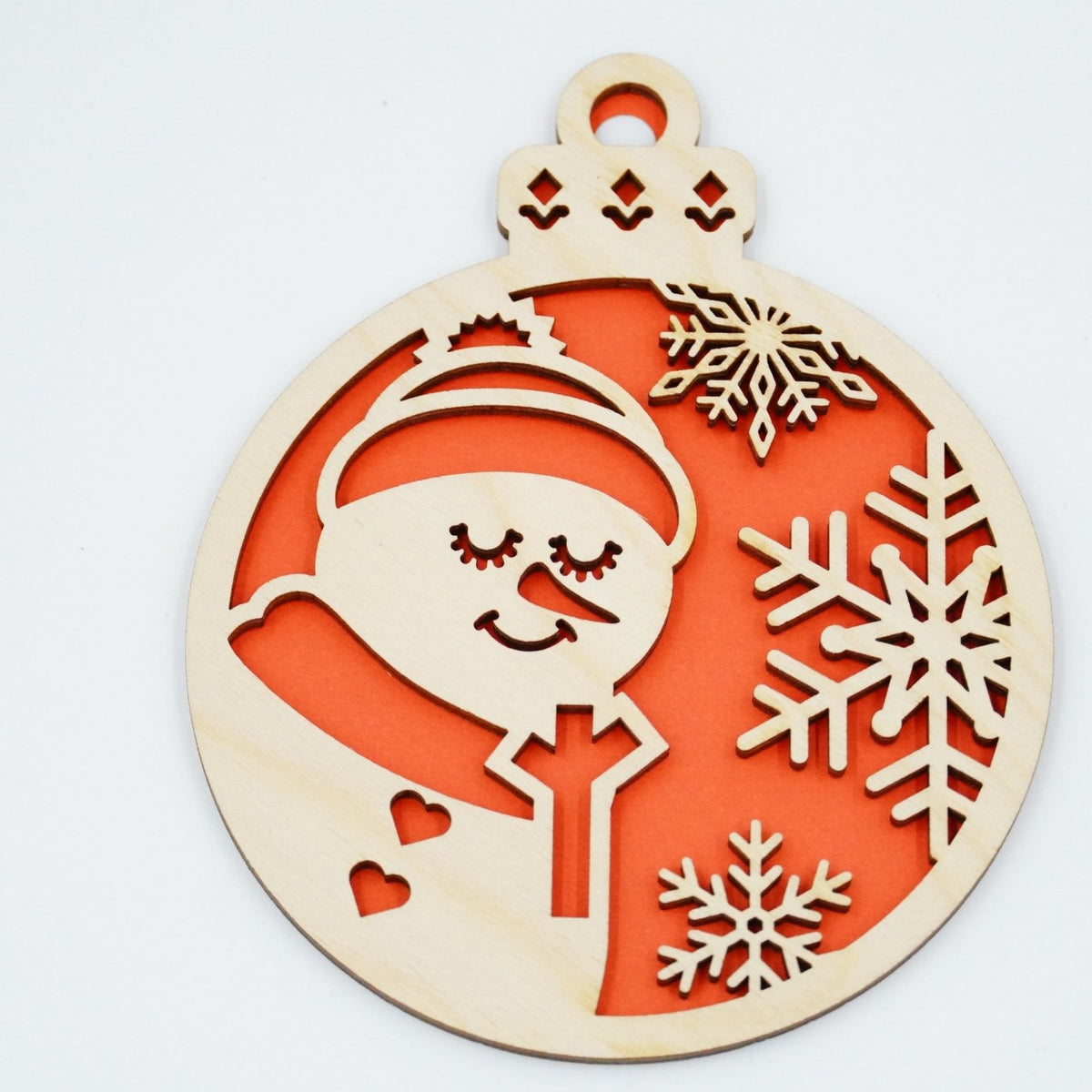 Christbaumschmuck "Schneemann" - RJC - Circle