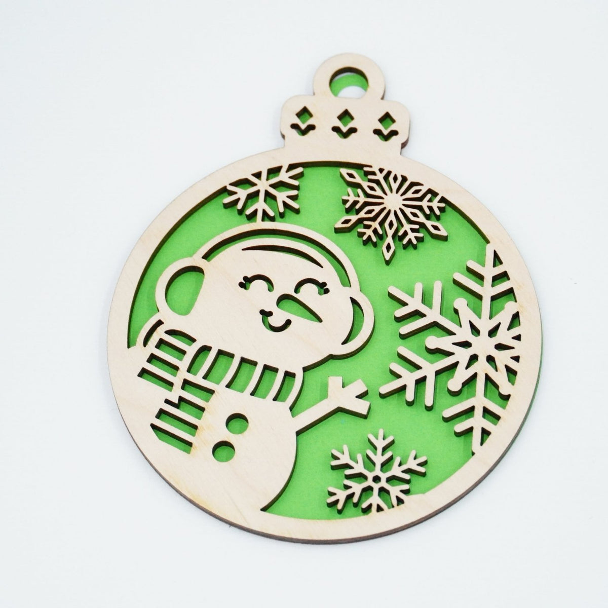 Christbaumschmuck "Schneemann" - RJC - Circle