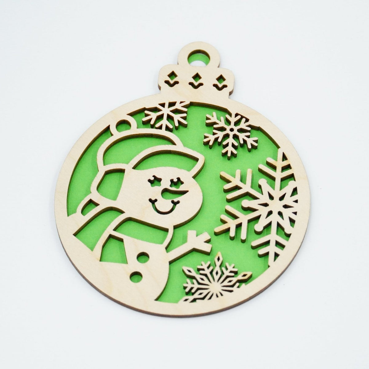 Christbaumschmuck "Schneemann" - RJC - Circle