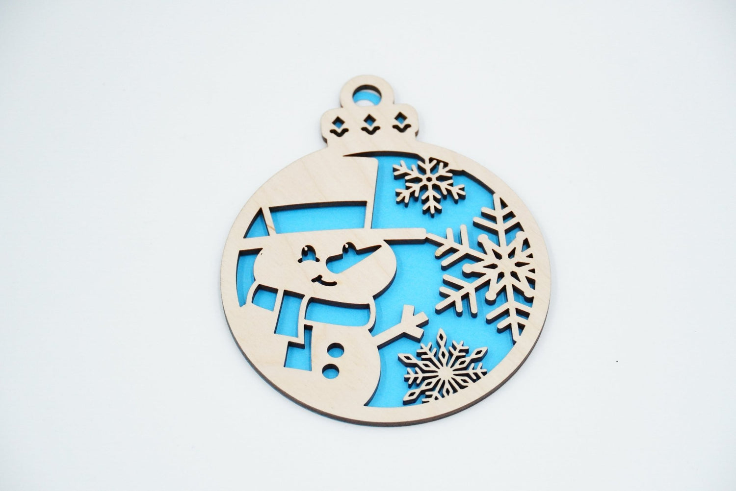 Christbaumschmuck "Schneemann" - RJC - Circle