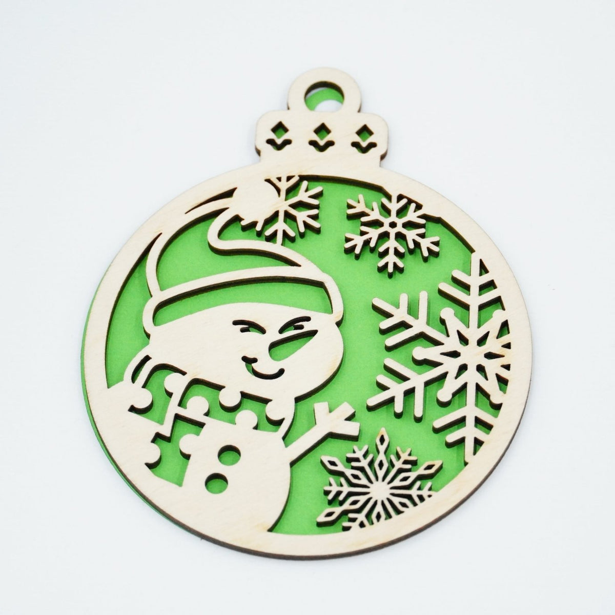 Christbaumschmuck "Schneemann" - RJC - Circle