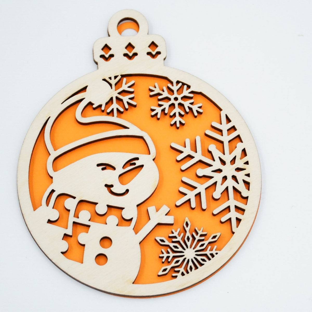 Christbaumschmuck "Schneemann" - RJC - Circle