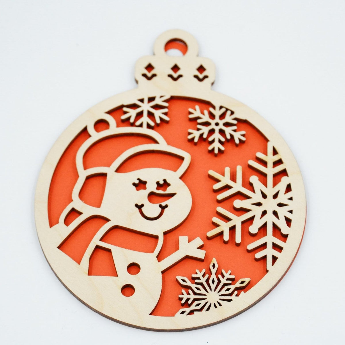 Christbaumschmuck "Schneemann" - RJC - Circle