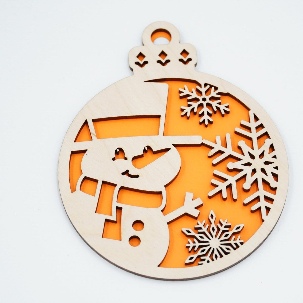 Christbaumschmuck "Schneemann" - RJC - Circle