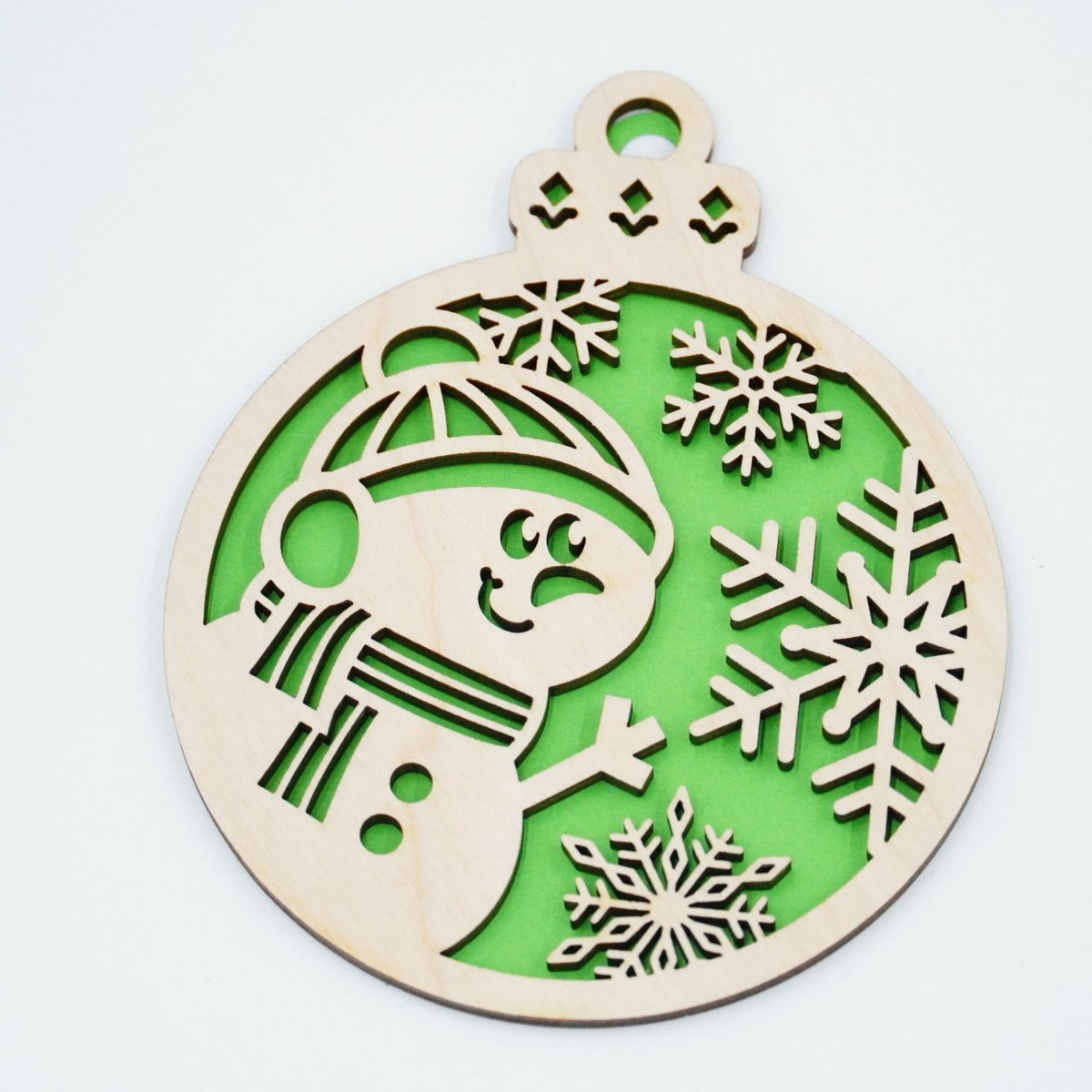 Christbaumschmuck "Schneemann" - RJC - Circle