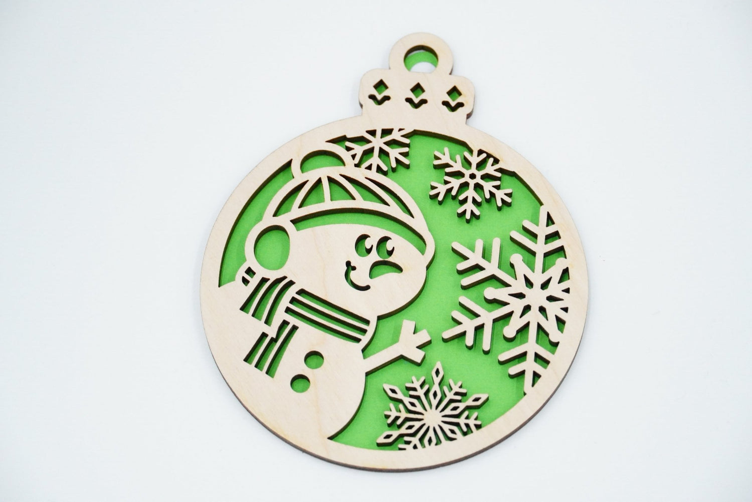 Christbaumschmuck "Schneemann" - RJC - Circle