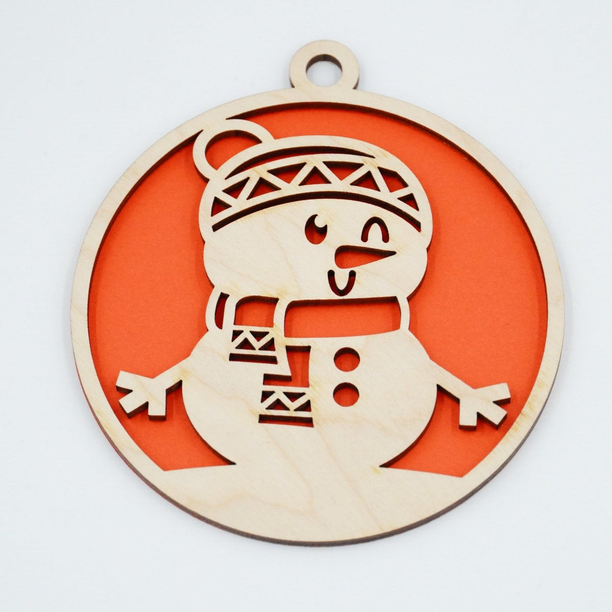 Christbaumschmuck "Schneemann Familie" - RJC - Circle