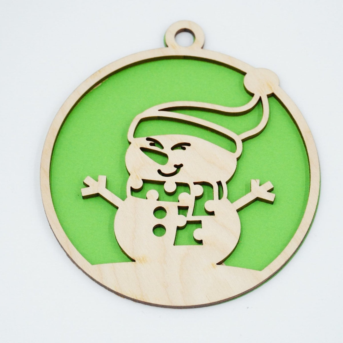 Christbaumschmuck "Schneemann Familie" - RJC - Circle