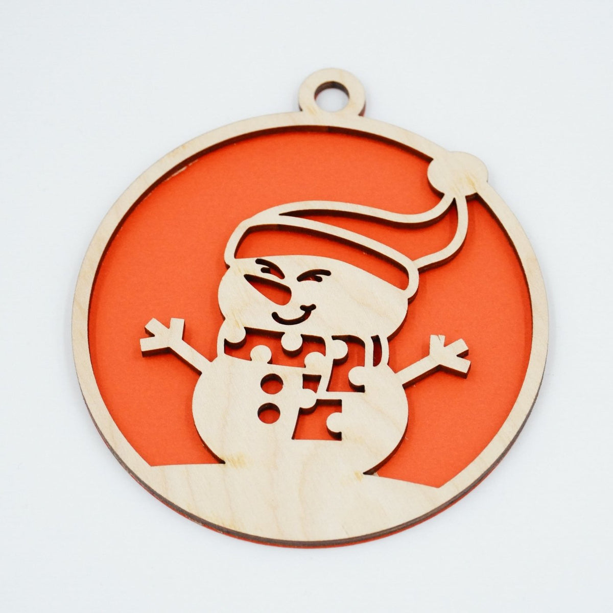 Christbaumschmuck "Schneemann Familie" - RJC - Circle