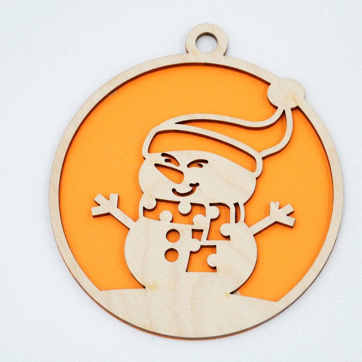 Christbaumschmuck "Schneemann Familie" - RJC - Circle