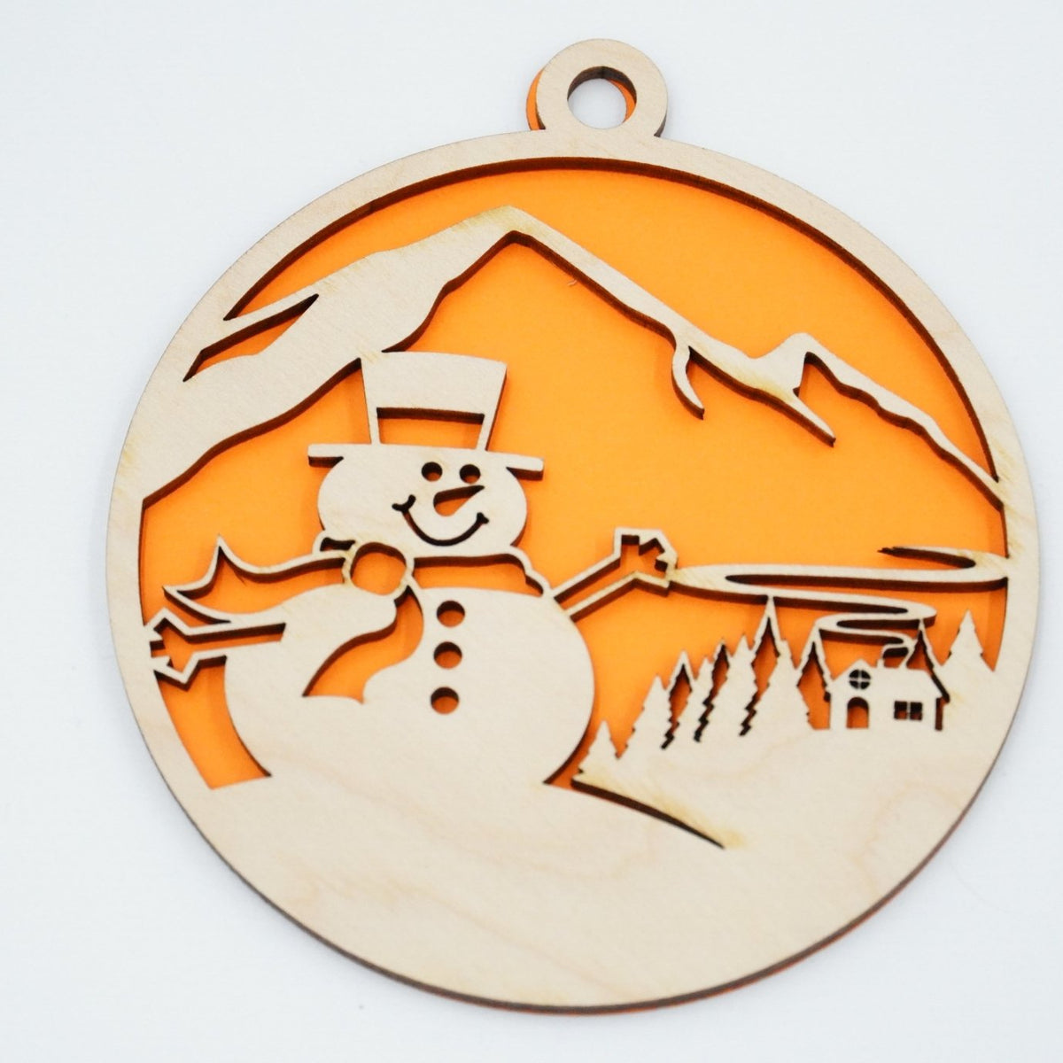 Christbaumschmuck "Schneemann Familie" - RJC - Circle