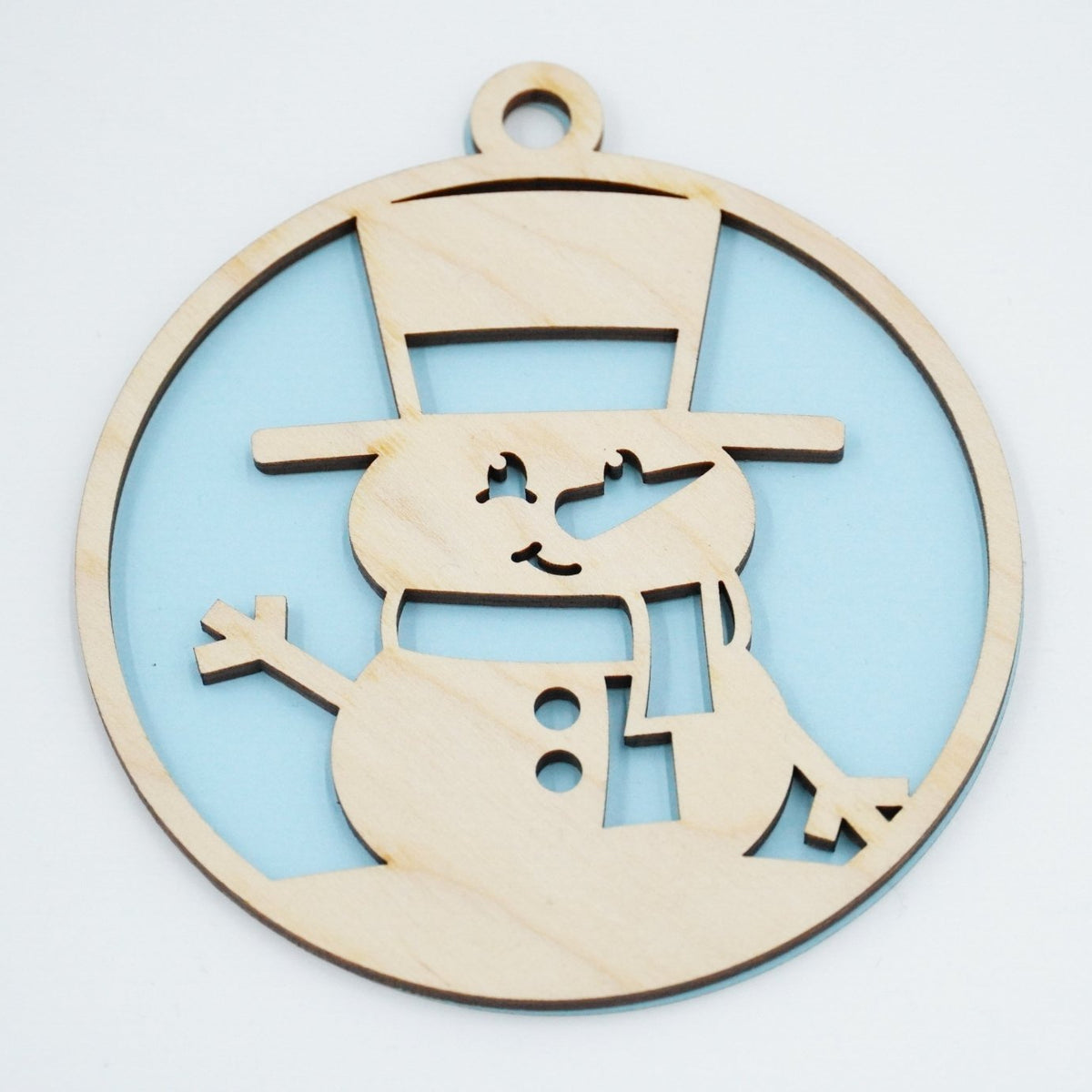 Christbaumschmuck "Schneemann Familie" - RJC - Circle