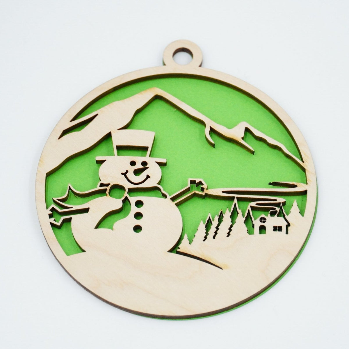 Christbaumschmuck "Schneemann Familie" - RJC - Circle