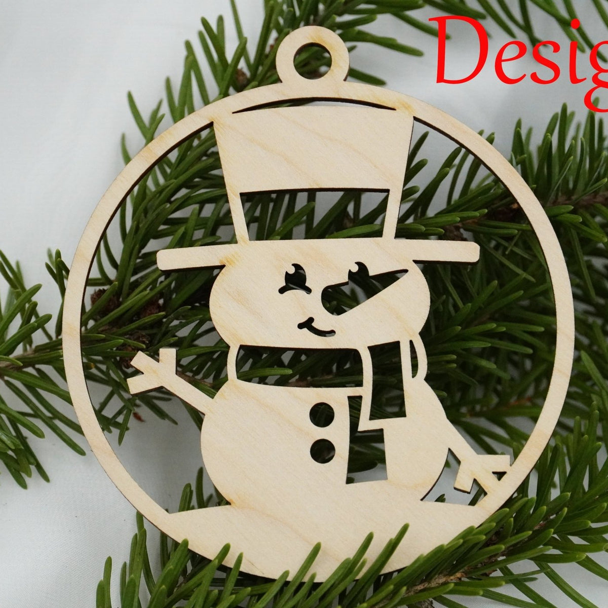 Christbaumschmuck "Schneemann Familie" - RJC - Circle