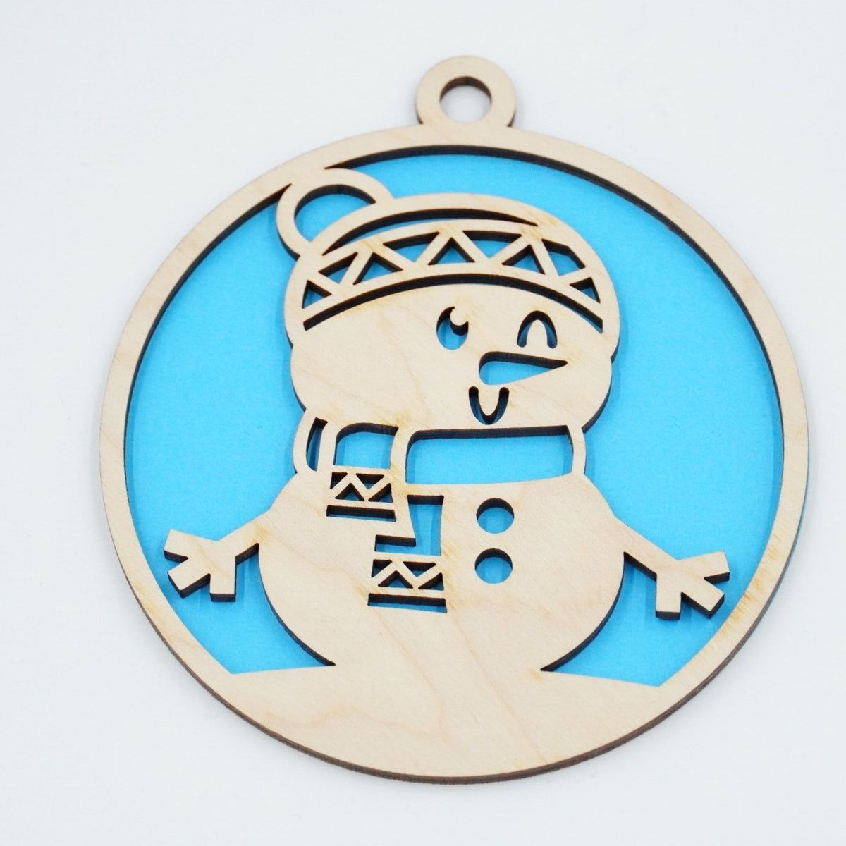 Christbaumschmuck "Schneemann Familie" - RJC - Circle