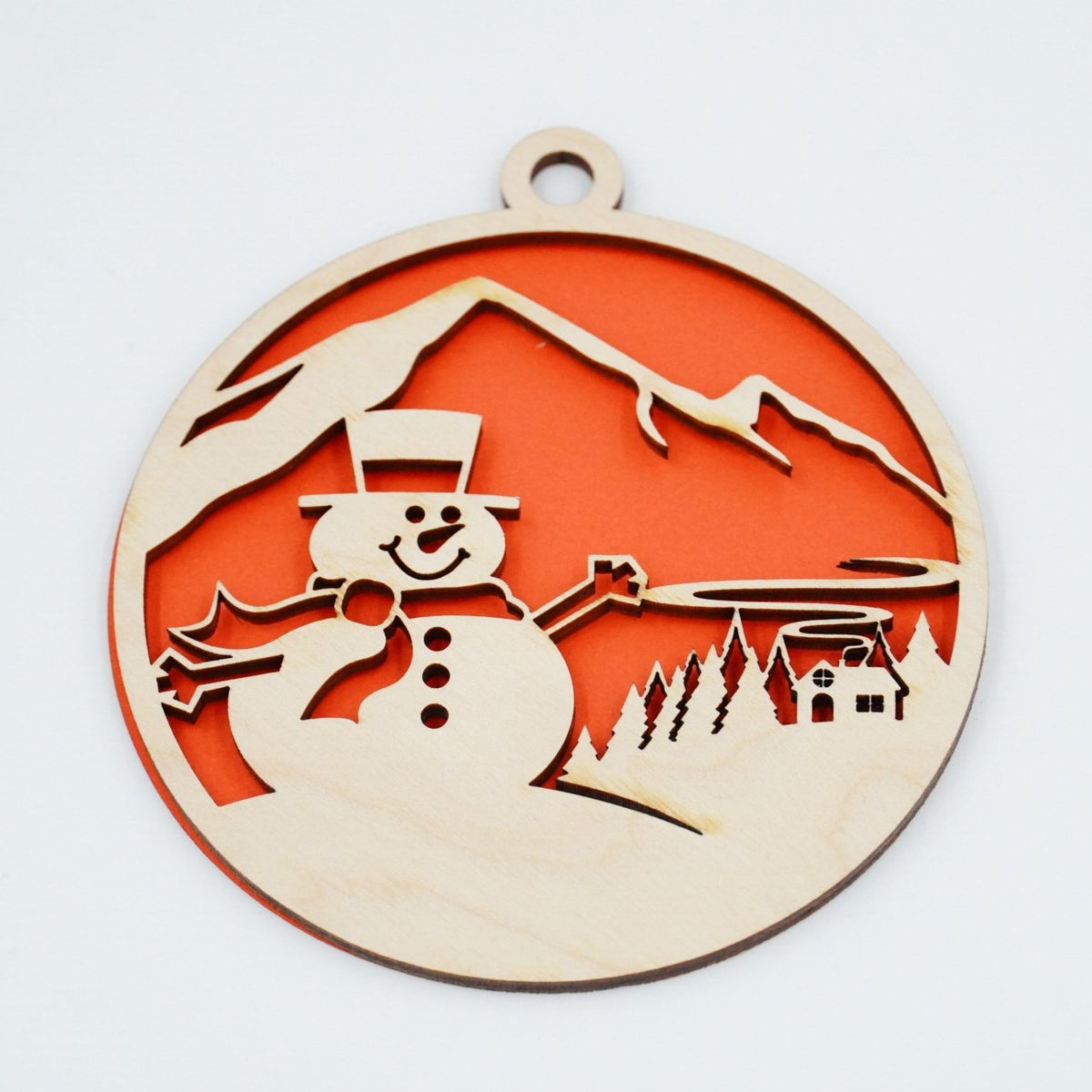 Christbaumschmuck "Schneemann Familie" - RJC - Circle