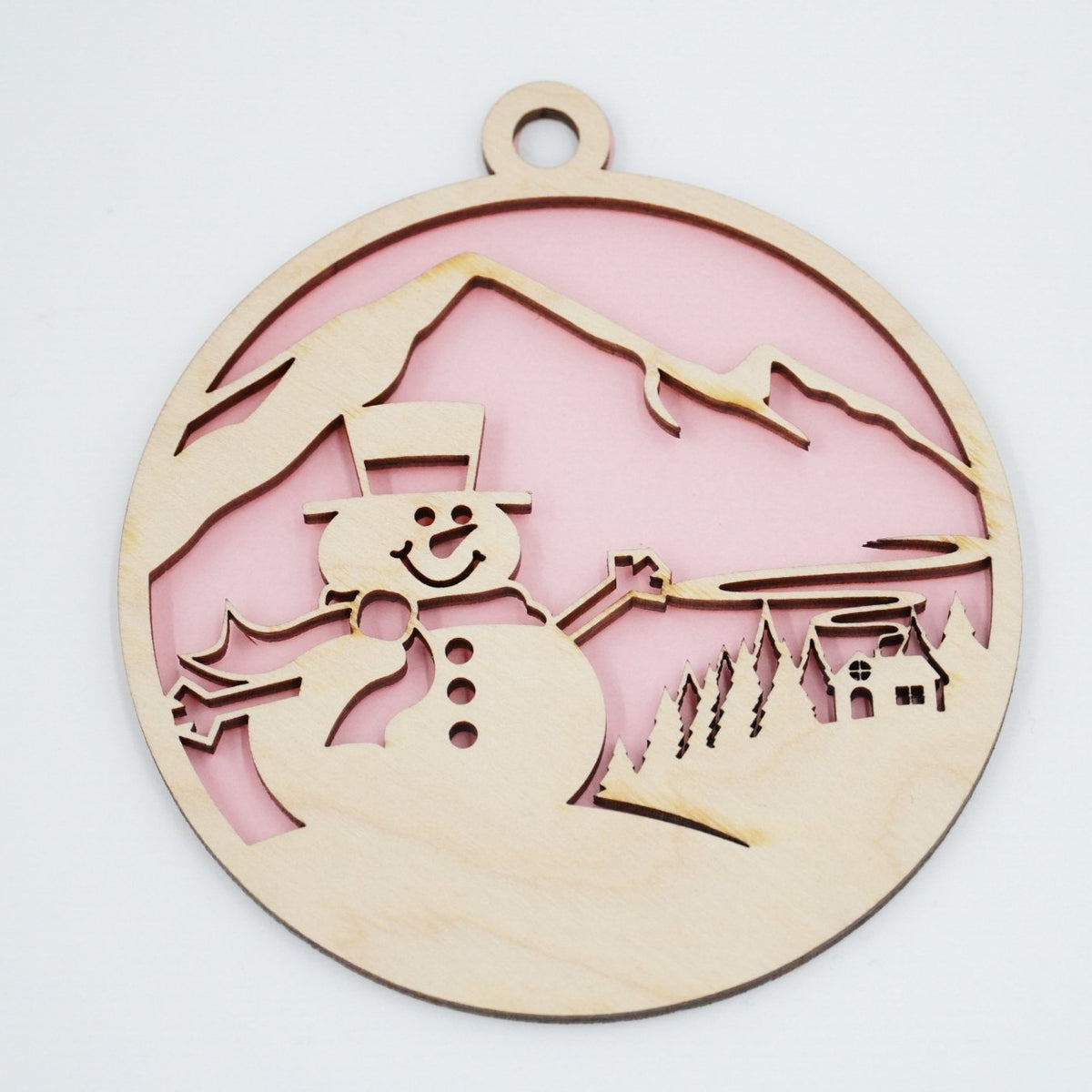 Christbaumschmuck "Schneemann Familie" - RJC - Circle