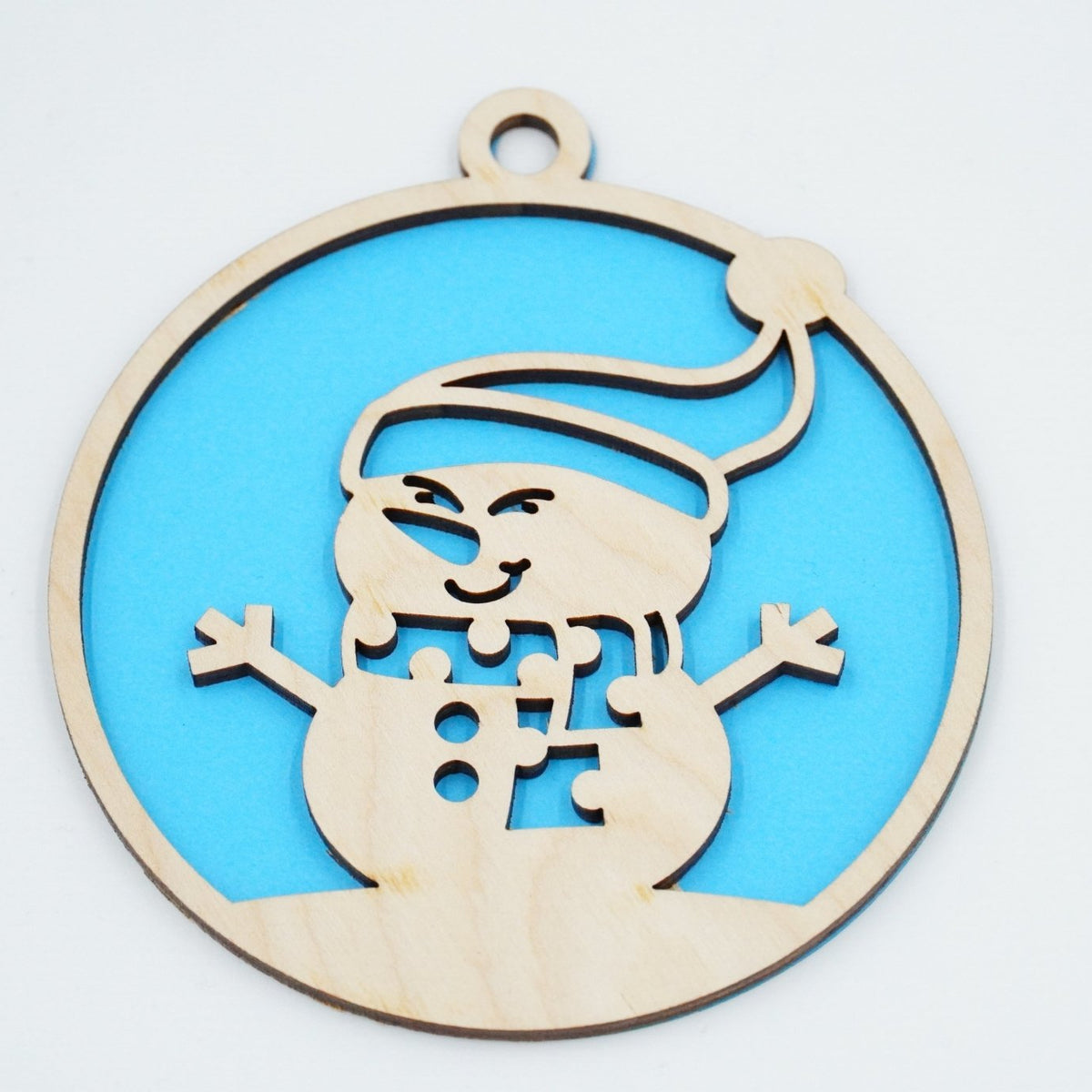 Christbaumschmuck "Schneemann Familie" - RJC - Circle