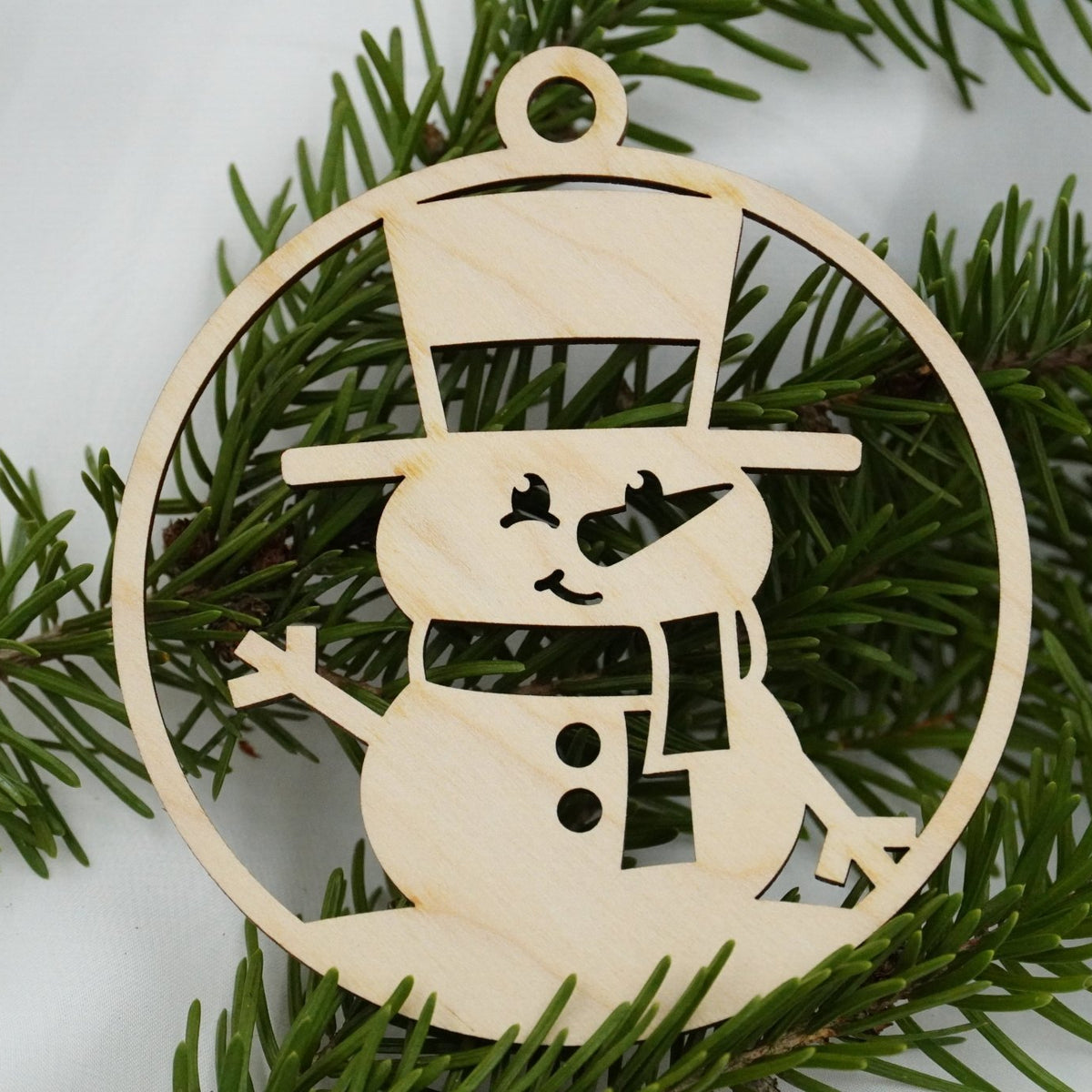 Christbaumschmuck "Schneemann Familie" - RJC - Circle